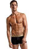 Black Silk Mini Pouch Boxers in M