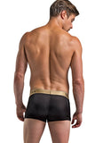 Black Silk Mini Pouch Boxers in M