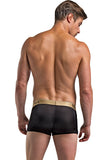 Black Silk Mini Pouch Boxers in L