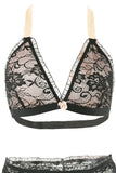 Daydream Bra and Ruched Boy Short in S/M