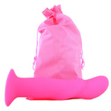 Riley Silicone Dildo in Neon Pink