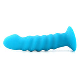 D3 DIL Silicone Dildo in Neon Blue