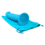 D3 DIL Silicone Dildo in Neon Blue