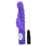 Twistty Silicone Clit Stem Vibe in Neon Purple