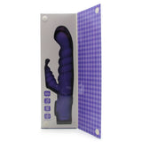 Twistty Silicone Clit Stem Vibe in Neon Purple