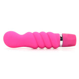 Twistty Silicone G-Spot Vibe in Neon Pink