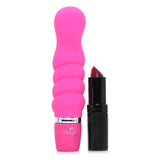 Twistty Silicone G-Spot Vibe in Neon Pink