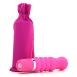 Twistty Silicone G-Spot Vibe in Neon Pink