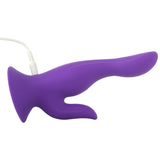 Vivian Rechargeable Dual Vibe in Purple