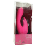 Leah Silicone Rabbit Vibe in Neon Pink