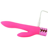 Victoria Silicone Dual Vibe in Neon Pink