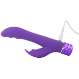 Hailey Silicone Rabbit Vibe in Neon Purple