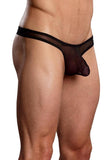 Euro Male Mesh Thong in L/XL