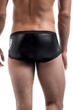 Brass Buckle Black Mini Short in S