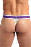 Pure Energy White Micro Thong in L