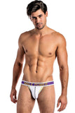 Pure Energy White Micro Thong in L