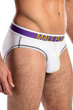 Pure Energy White Sport Brief in XL