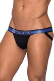 Bareback Black Jock Pocket Pouch in L/XL