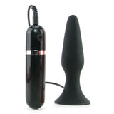 My 1st Silicone Surge Vibrating Butt Plug in Black