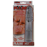 Ram Vibrating Penis Extender in Clear