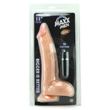 Maxx Men Vibrating 11" Curved Dildo