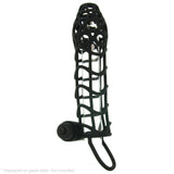 Mack Tuff Vibrating Cock Cage in Black