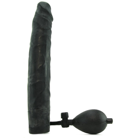 Mack Tuff 12" Inflatable Big Boss Dildo in Black