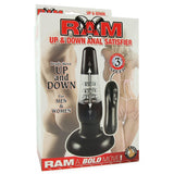 Ram Up and Down Anal Satisfier Plug in Black