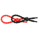 Ram Ultra Clinchers Cock Tie Set in Black/Red
