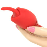 O-Zone Rechargeable Orgasmic Tongue Vibe in Red