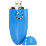 O-Zone Rechargeable Bunny Cock Ring in Blue