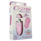 O-Zone Rechargeable Pleasure Bullet Vibe in Pink