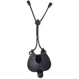 Vibrating Scrotum Pouch and Cinch in Black