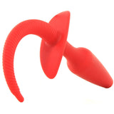 Ass Blaster Anal Tail Plug 3 in Red