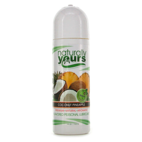 Naturally Yours Lube 4oz/118.2ml in Coconut Pineapple