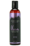 Bloom Peony Blush Massage Oil in 4oz/120ml