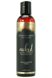 Naked Fragrance Free Massage Oil in 4oz/120ml