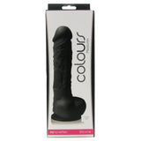 Small Silicone Colours Dildo in Black