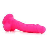 Small Silicone Colours Dildo in Pink