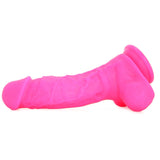 Colours Thick Pleasures 8" Silicone Dildo in Pink