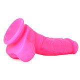 Colours Thick Pleasures 8" Silicone Dildo in Pink