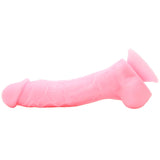 Firefly 8 Inch Pleasures Firm Silicone Dildo in Pink