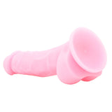 Firefly 8 Inch Pleasures Firm Silicone Dildo in Pink