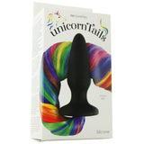 Unicorn Tails Silicone Butt Plug in Rainbow