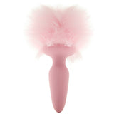 Bunny Tails Pink Silicone Plug in Pink