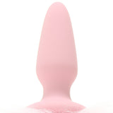 Bunny Tails Pink Silicone Plug in Pink