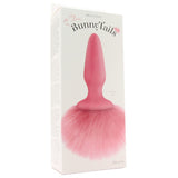 Bunny Tails Pink Silicone Plug in Pink