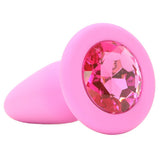 Glams Gem Silicone Plug in Pink
