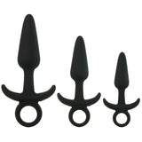 Men's Tool Kit Silicone Butt Plugs in Black