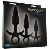 Men's Tool Kit Silicone Butt Plugs in Black